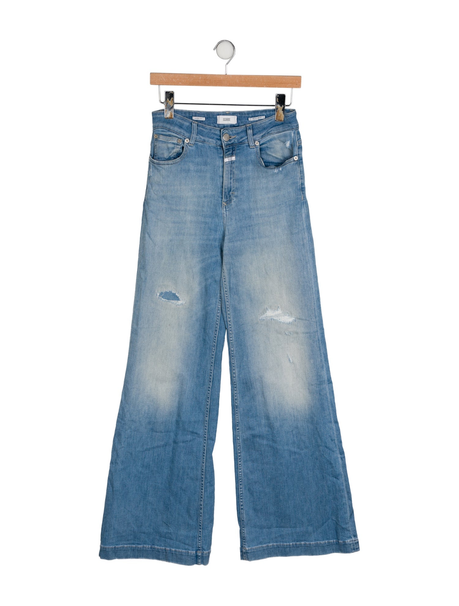 Closed High-Rise Wide Leg Jeans