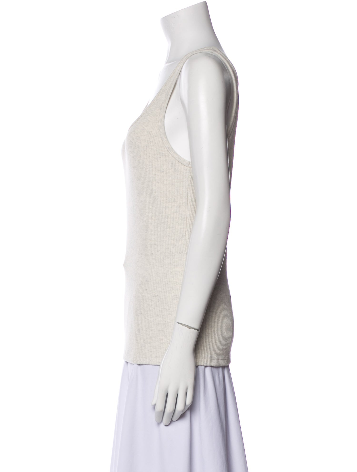 Closed Scoop Neck Sleeveless Top w/ Tags