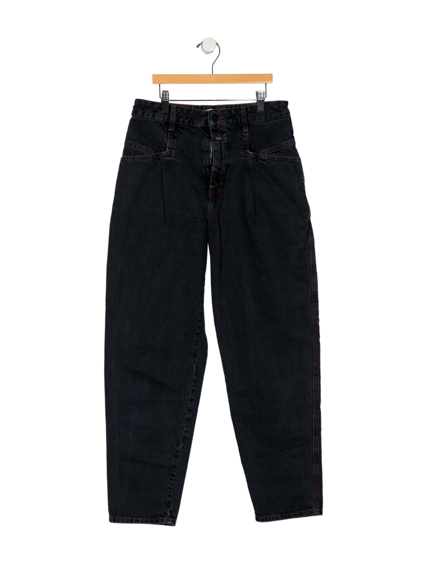 Closed High-Rise Straight Leg Jeans