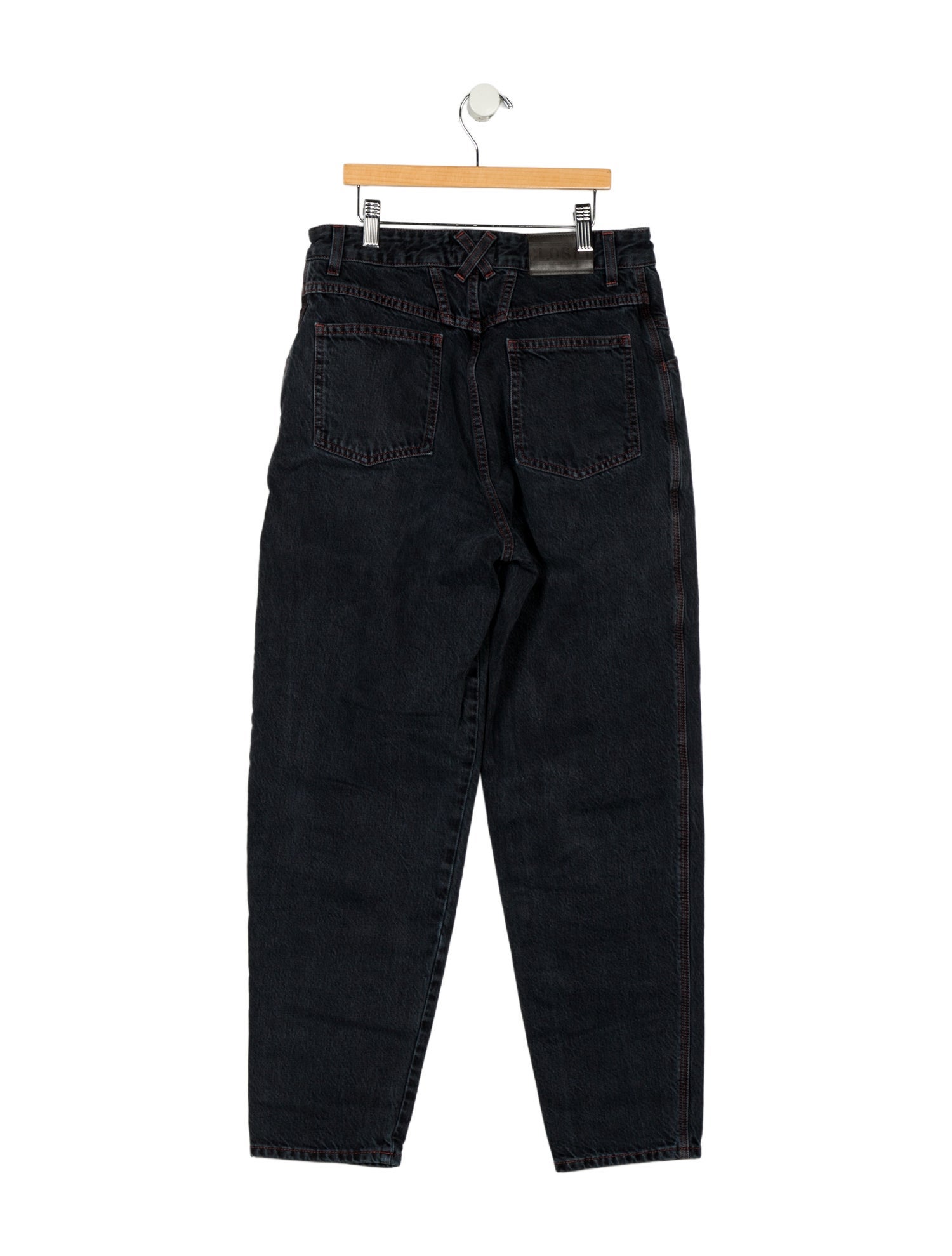 Closed High-Rise Straight Leg Jeans