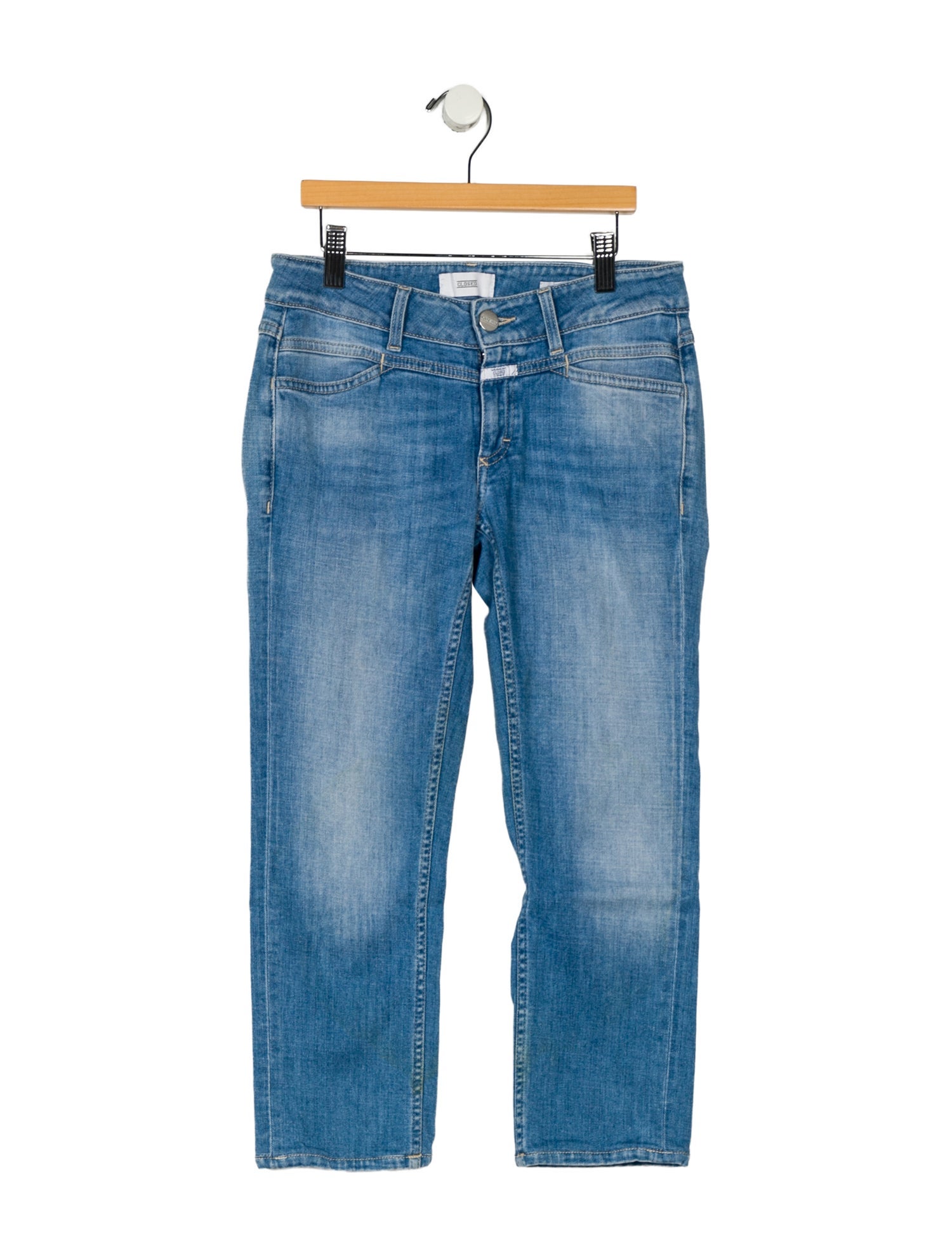 Closed Low-Rise Straight Leg Jeans