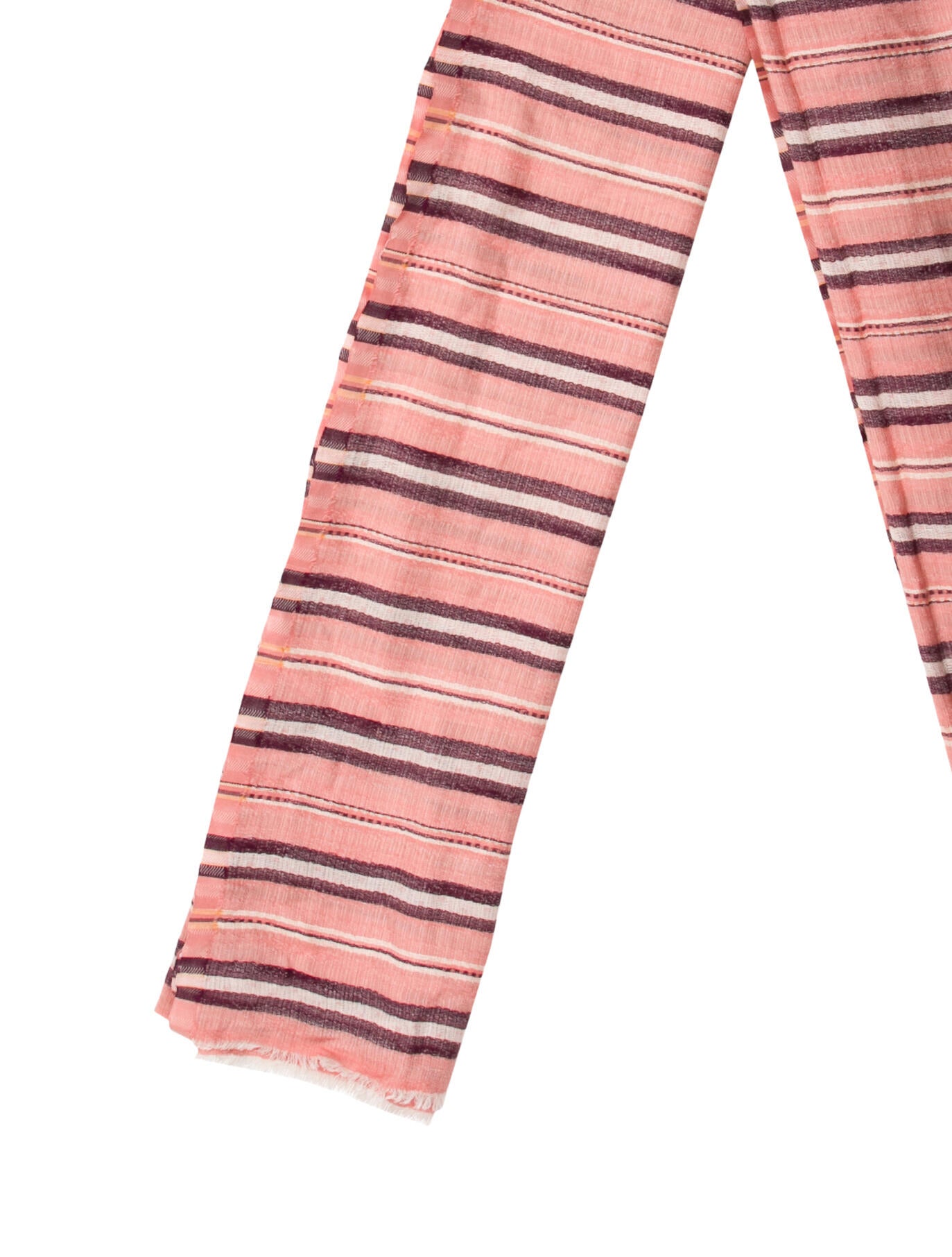Closed Striped Scarf w/ Tags