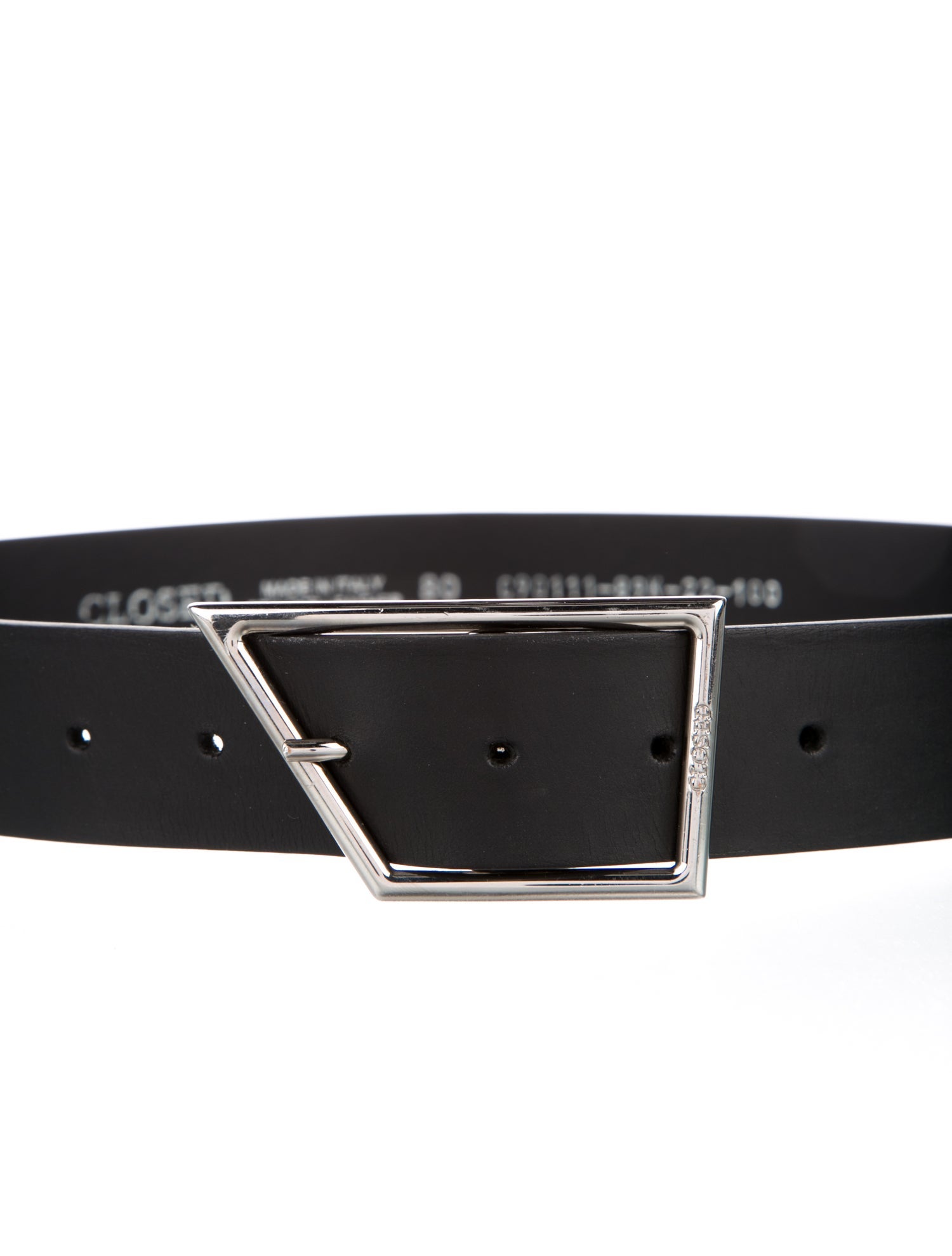 Closed Leather Belt