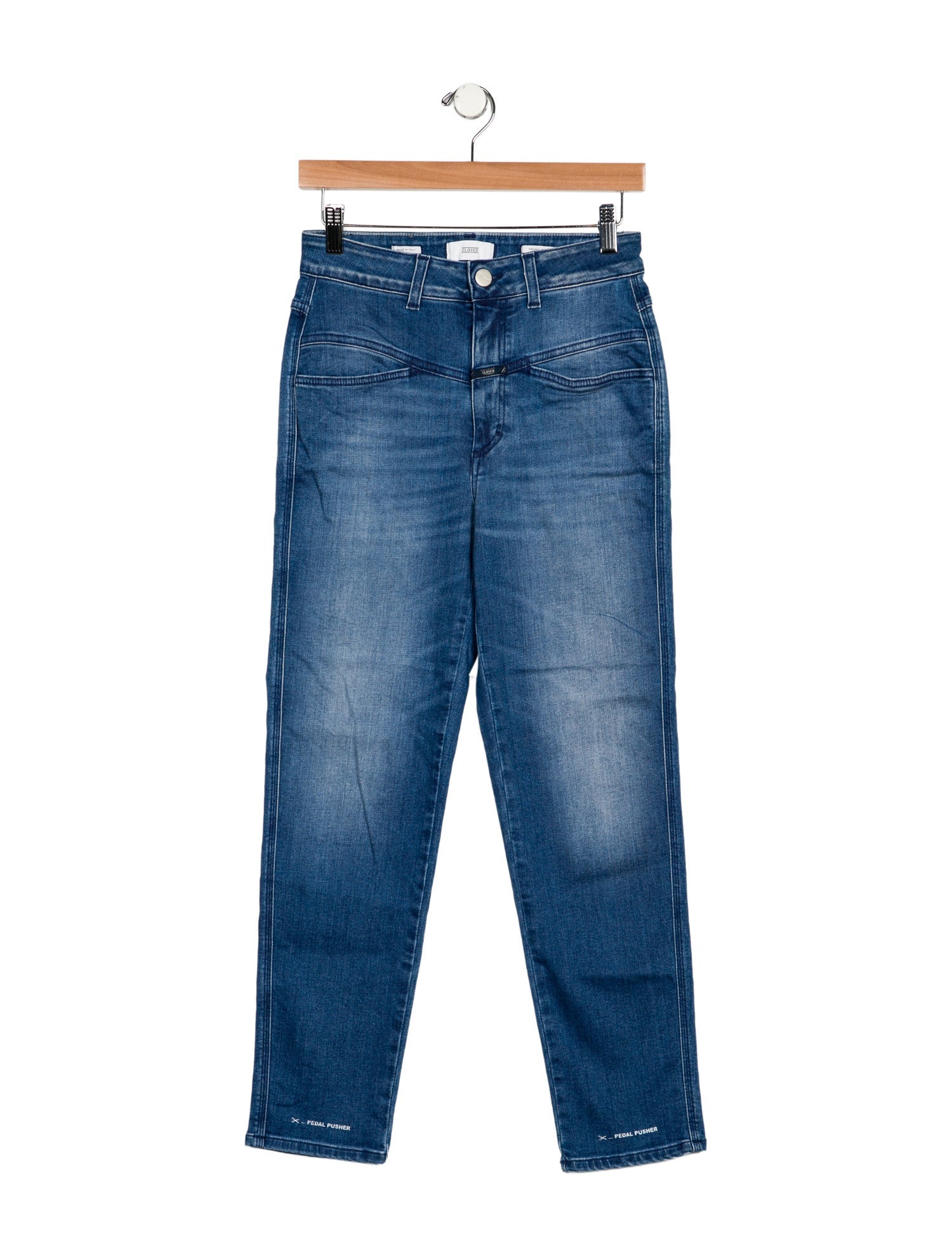 Closed Mid-Rise Straight Leg Jeans