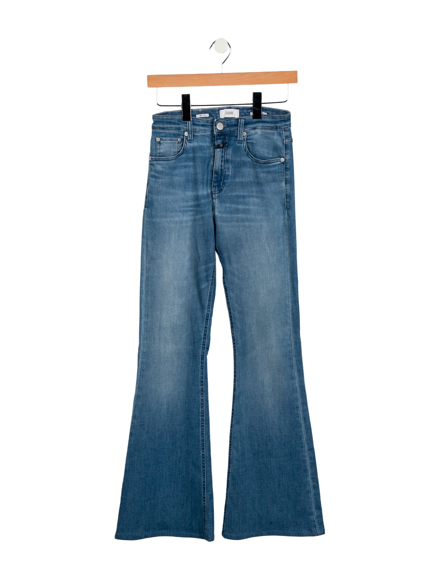 Closed Mid-Rise Wide Leg Jeans