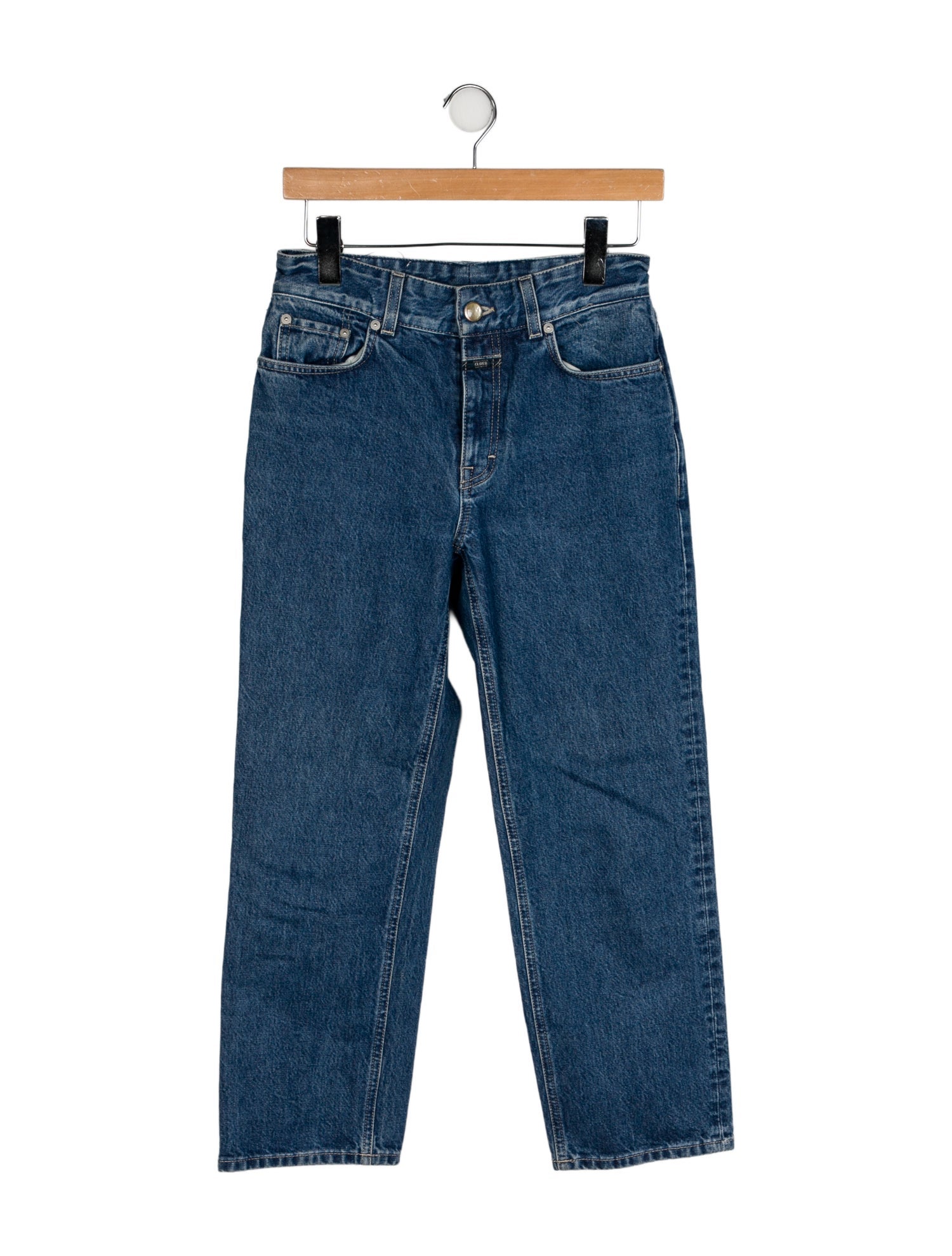 Closed Mid-Rise Straight Leg Jeans