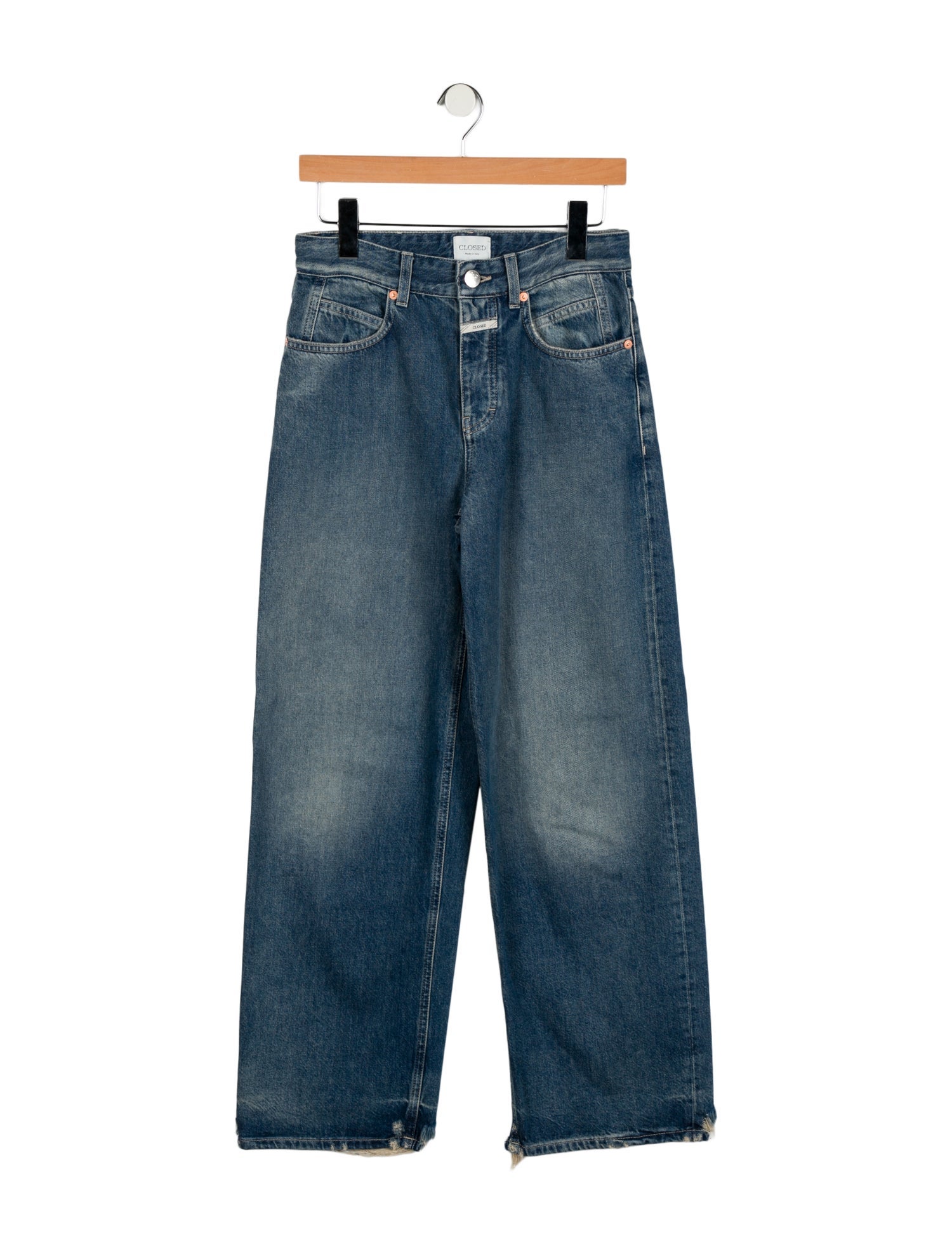 Closed Mid-Rise Wide Leg Jeans