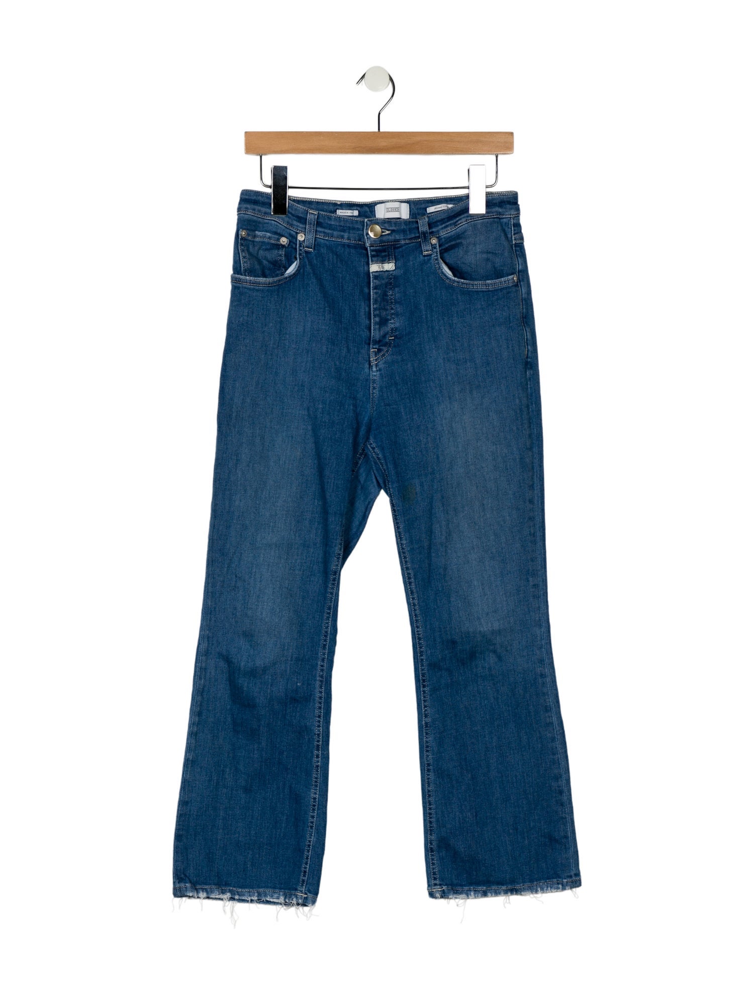 Closed Mid-Rise Straight Leg Jeans