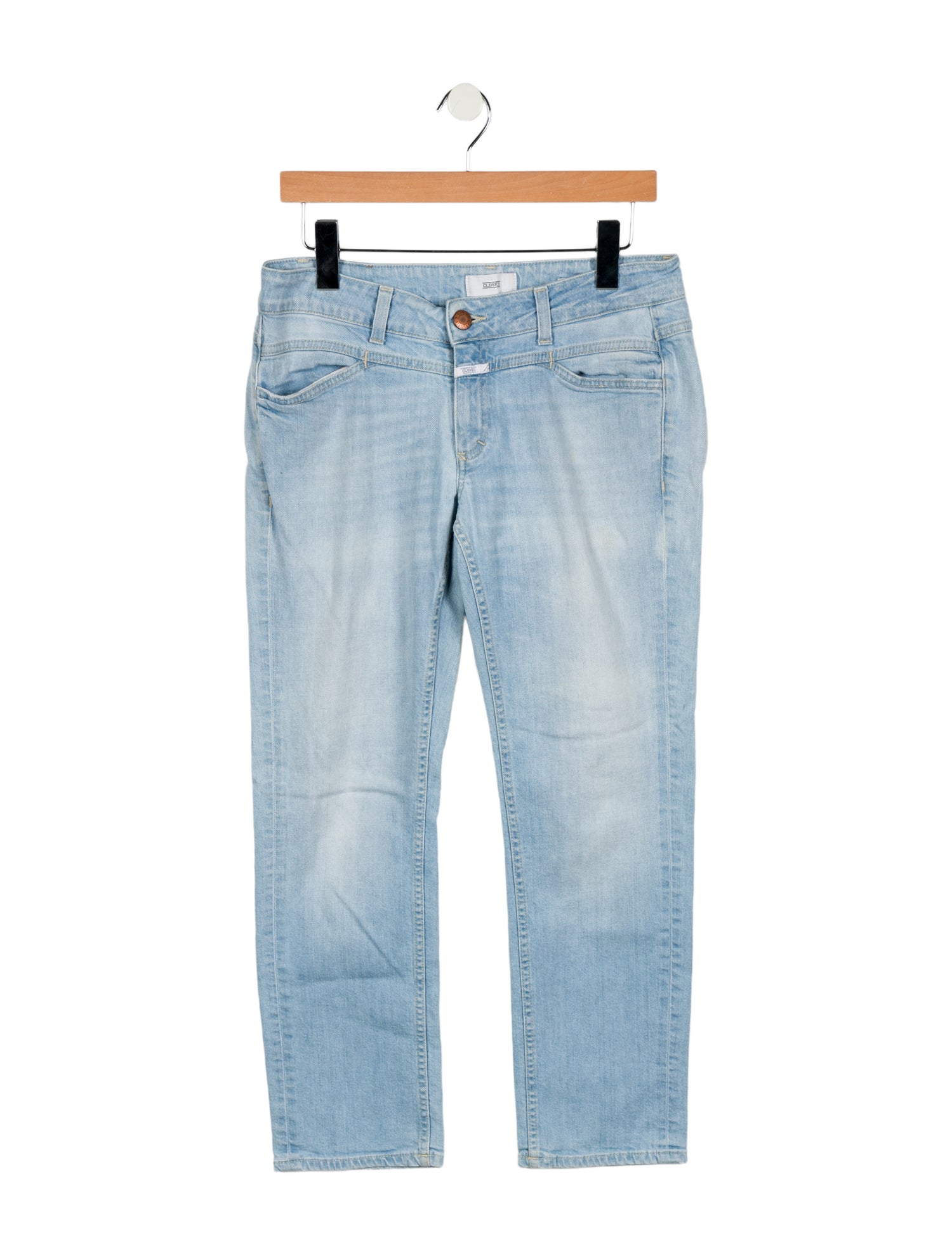 Closed Low-Rise Straight Leg Jeans