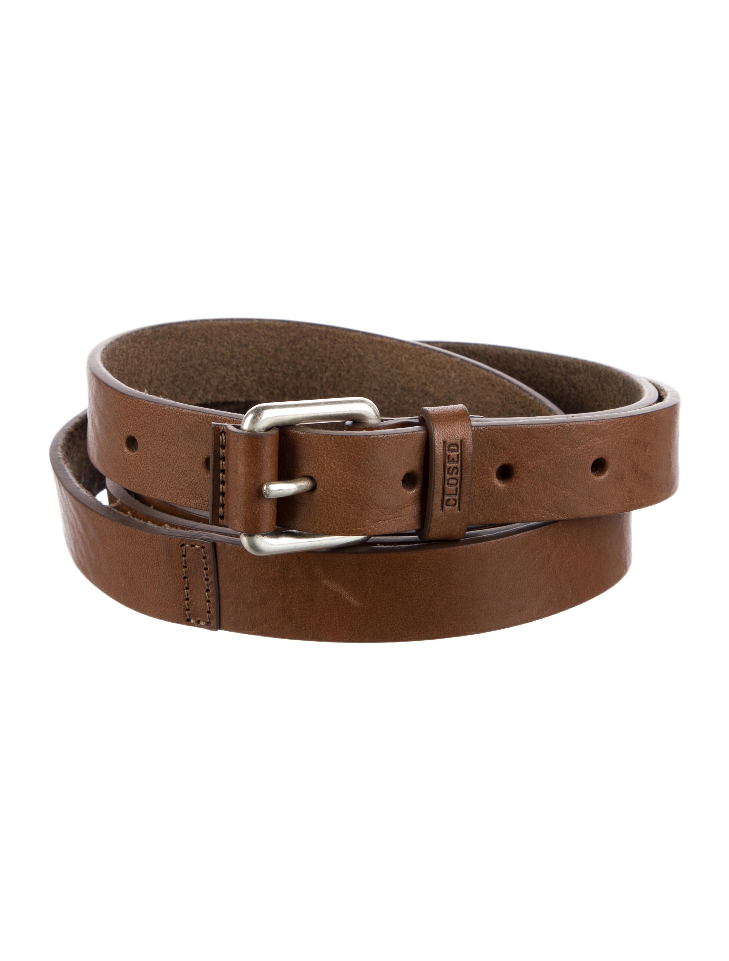 Closed Skinny Leather Belt