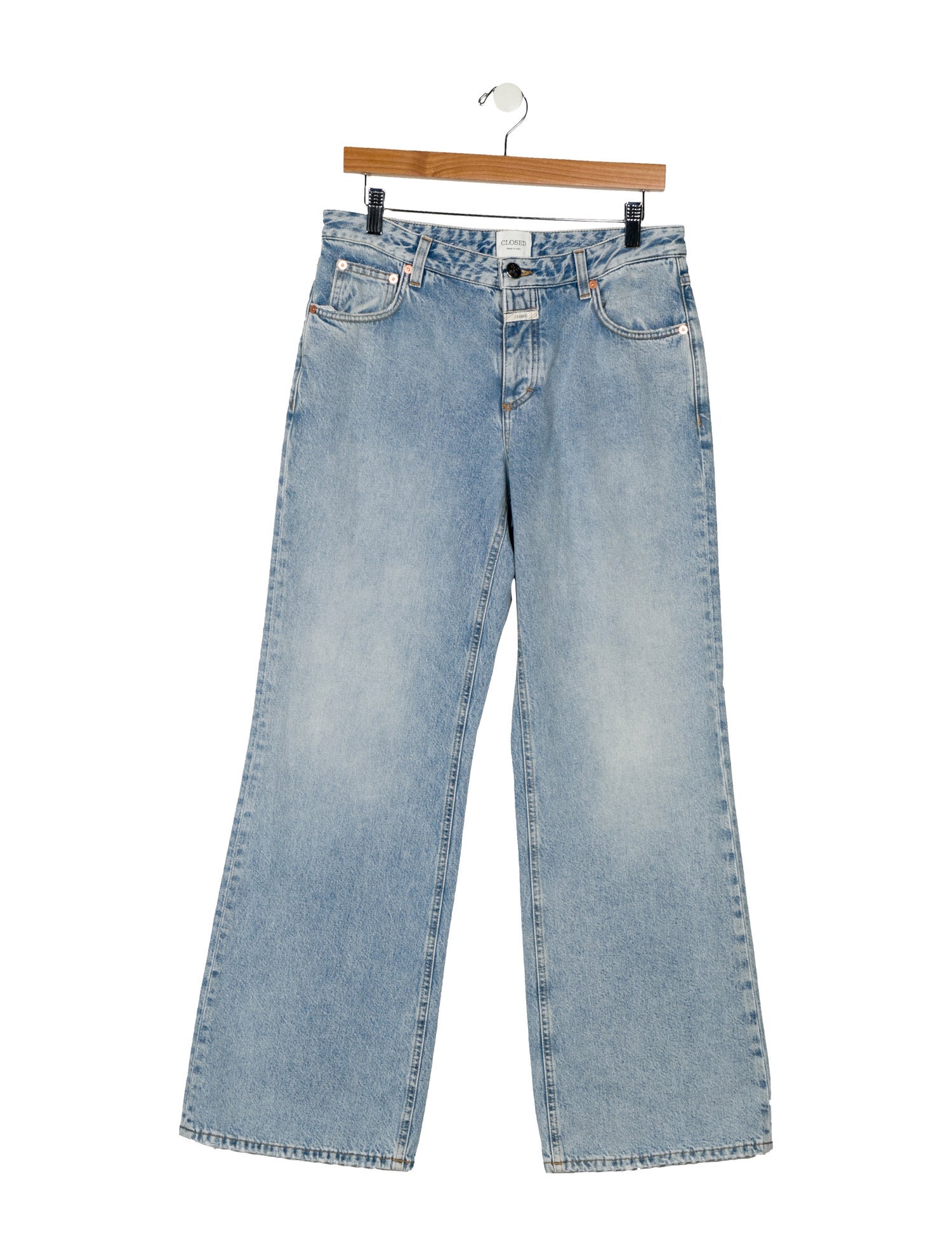 Closed Mid-Rise Wide Leg Jeans