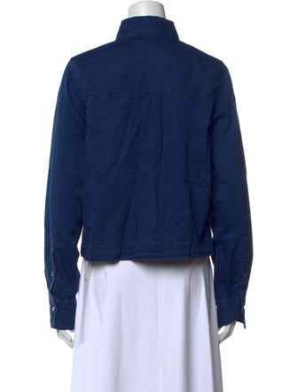 Closed Long Sleeve Button-Up Top