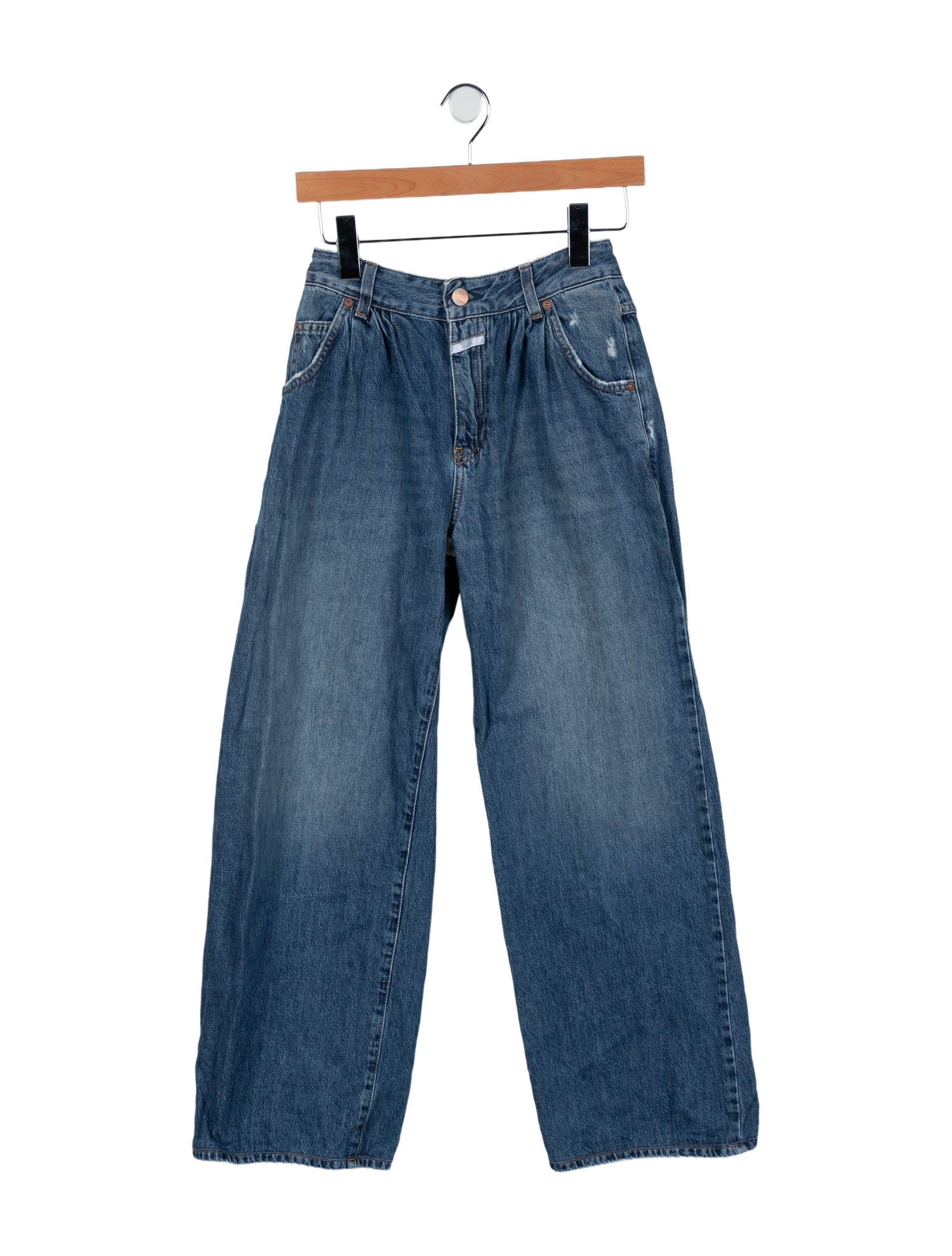 Closed Mid-Rise Wide Leg Jeans