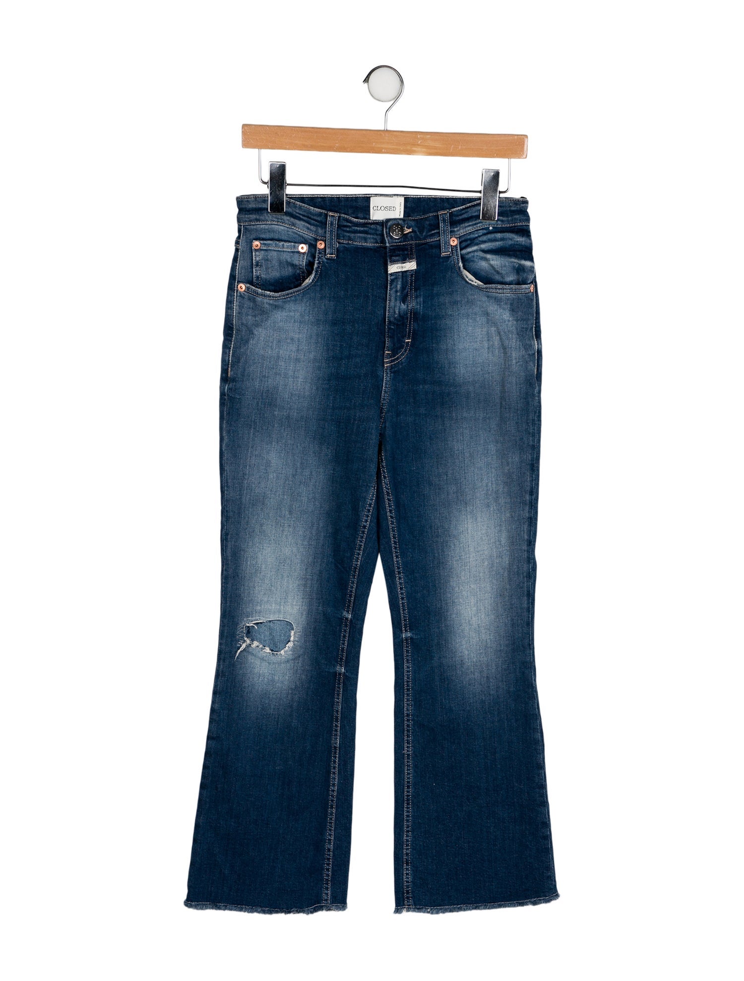 Closed Mid-Rise Wide Leg Jeans