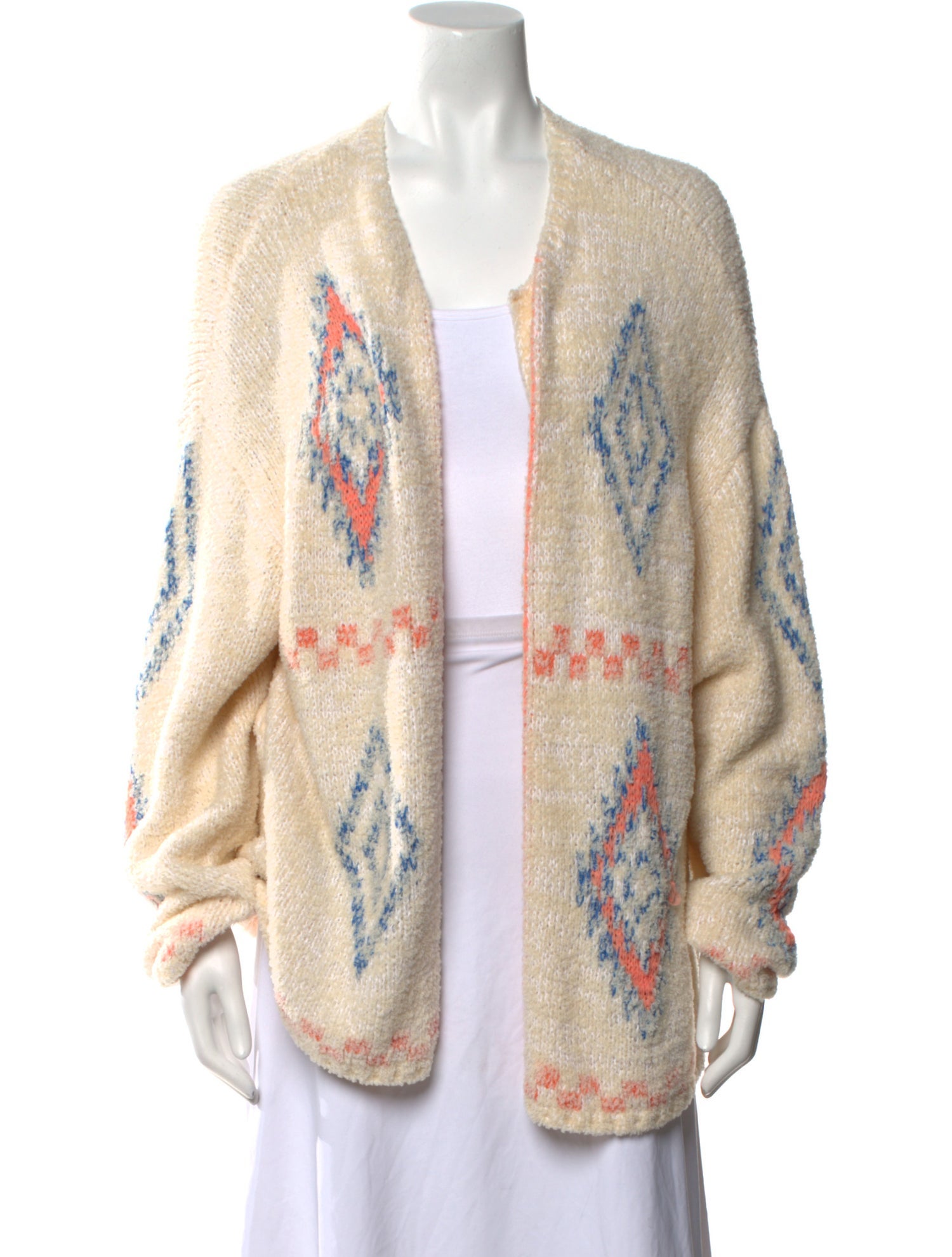 Closed Printed V-Neck Sweater