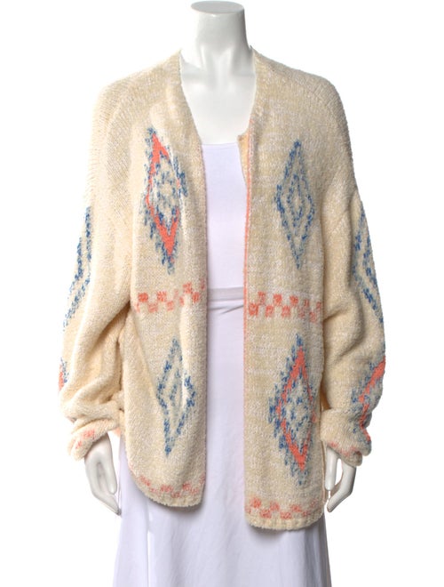 Closed Printed V-Neck Sweater