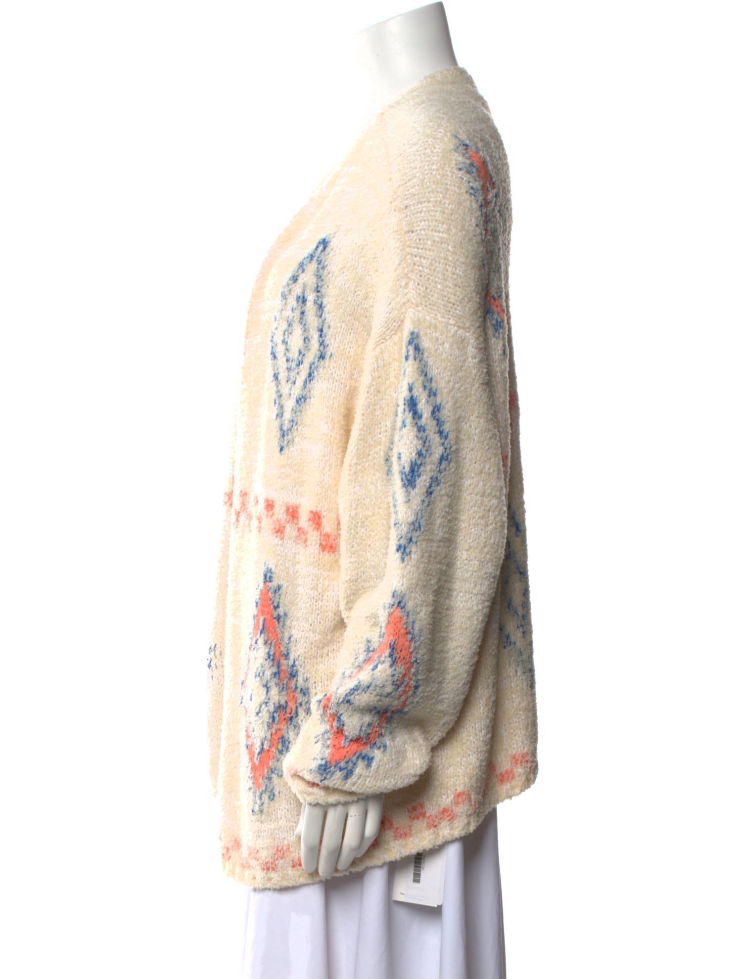 Closed Printed V-Neck Sweater