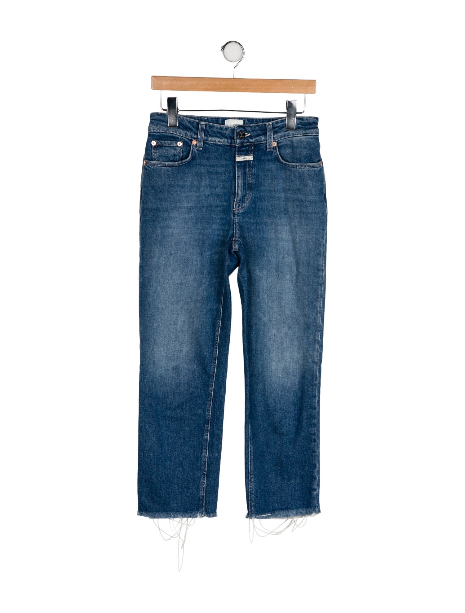 Closed Mid-Rise Straight Leg Jeans