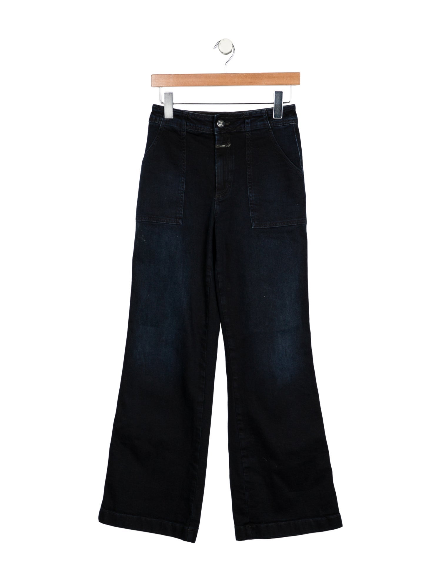 Closed Mid-Rise Wide Leg Jeans