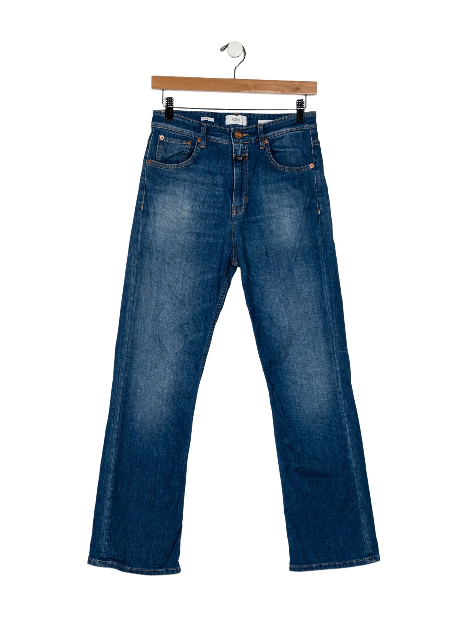 Closed Mid-Rise Straight Leg Jeans