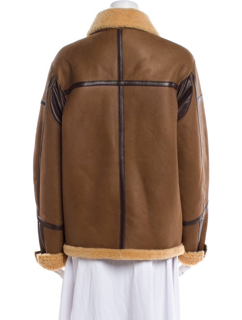 Closed Shearling Biker Jacket