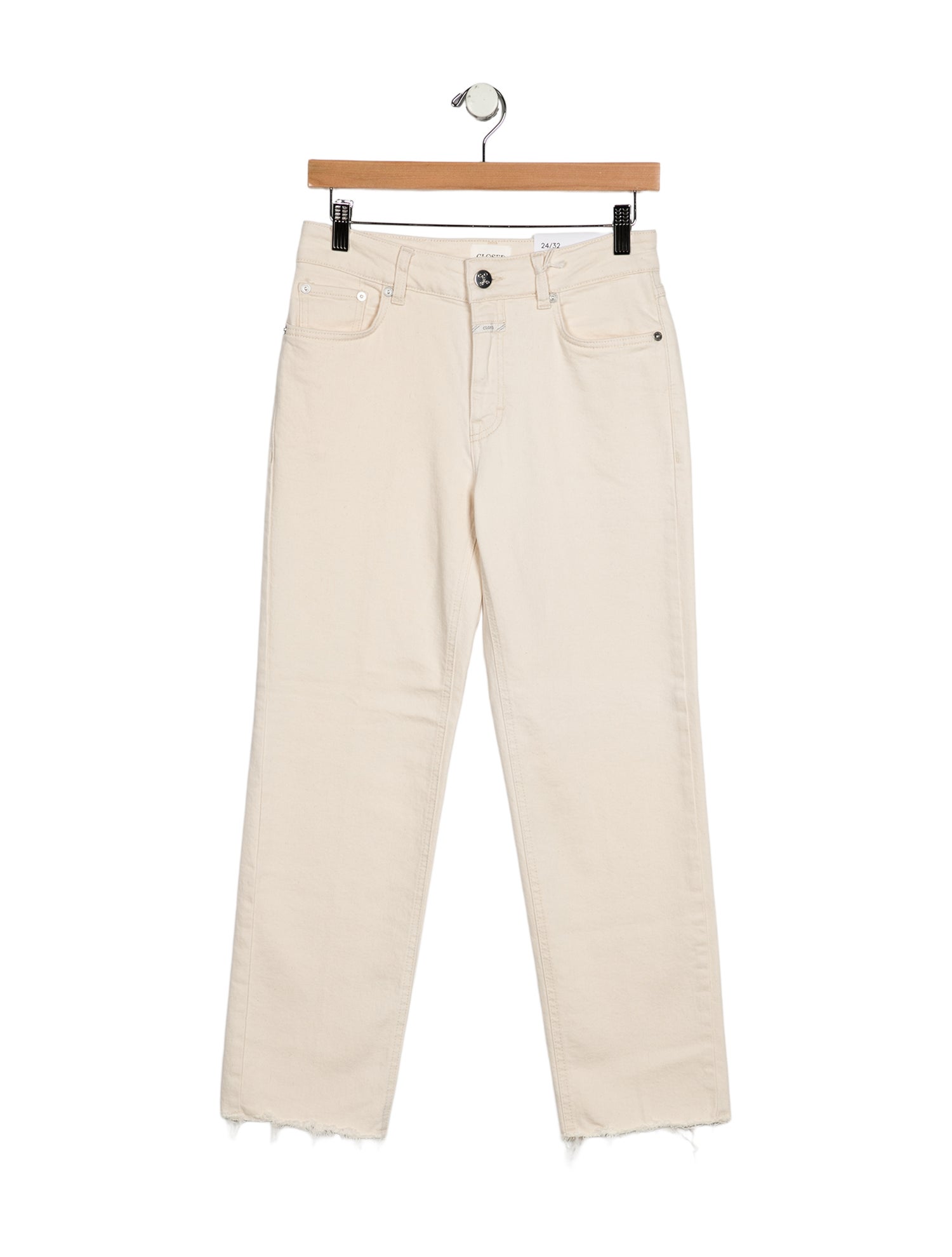 Closed Mid-Rise Straight Leg Jeans