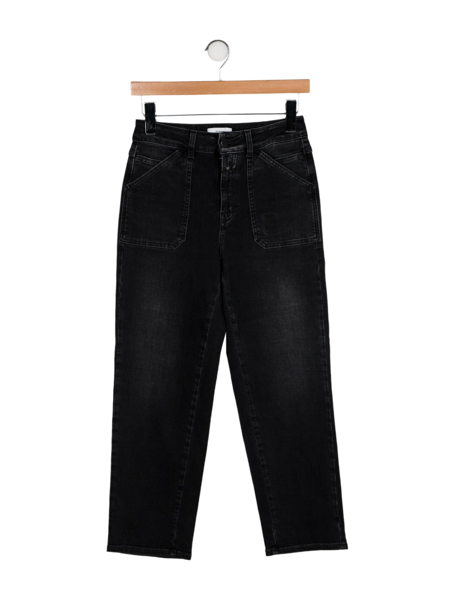Closed Mid-Rise Straight Leg Jeans