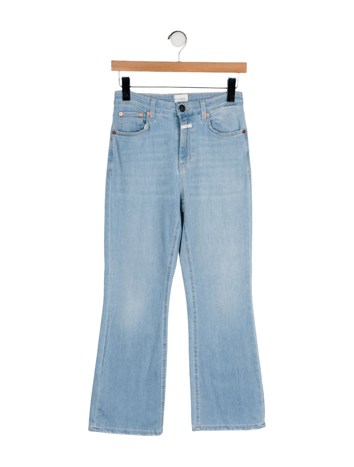 Closed Mid-Rise Wide Leg Jeans