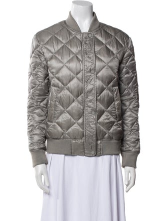 Closed Nylon Printed Bomber Jacket