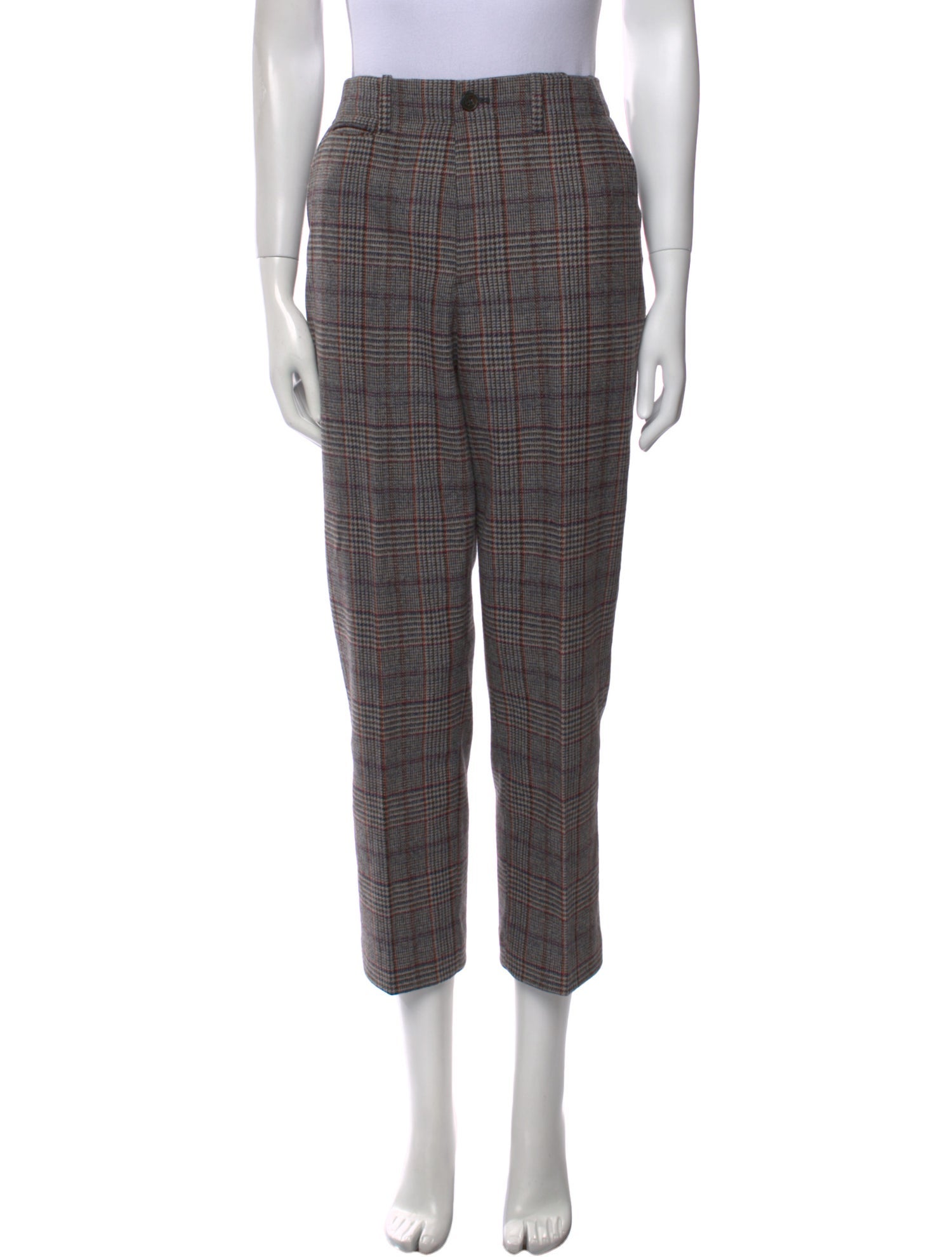 Closed Wool Straight Leg Pants