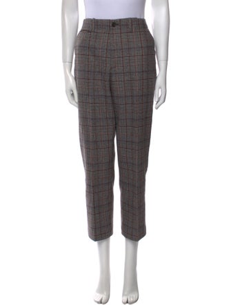 Closed Wool Straight Leg Pants