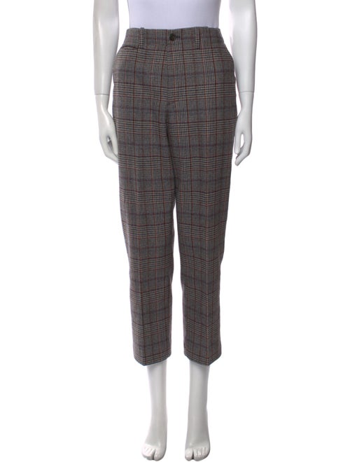 Closed Wool Straight Leg Pants