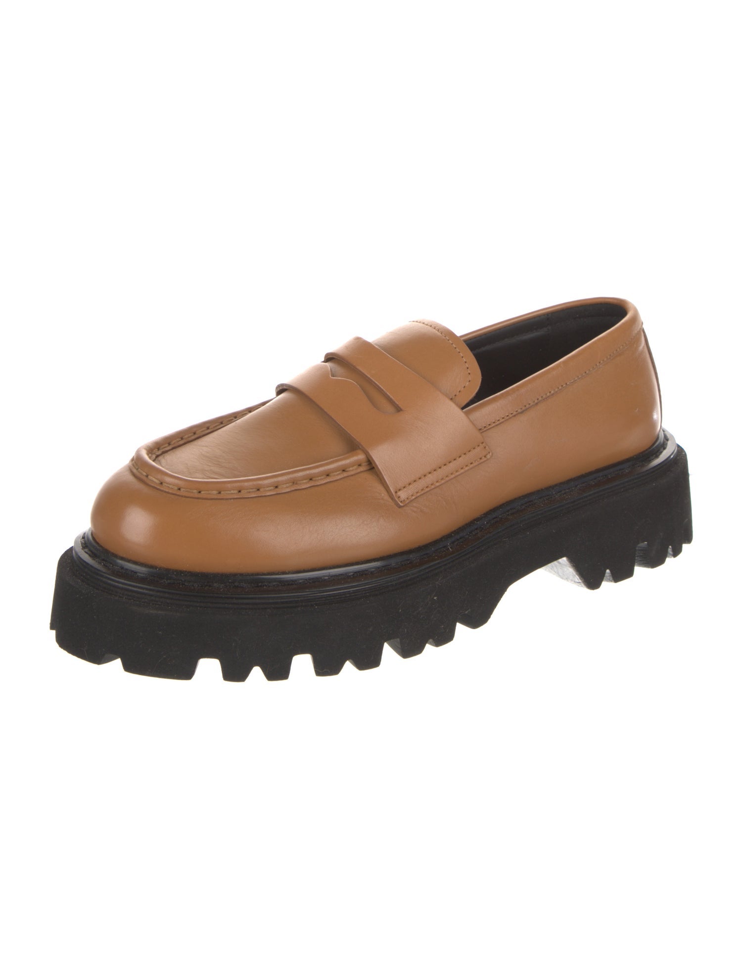 Closed Leather Loafers