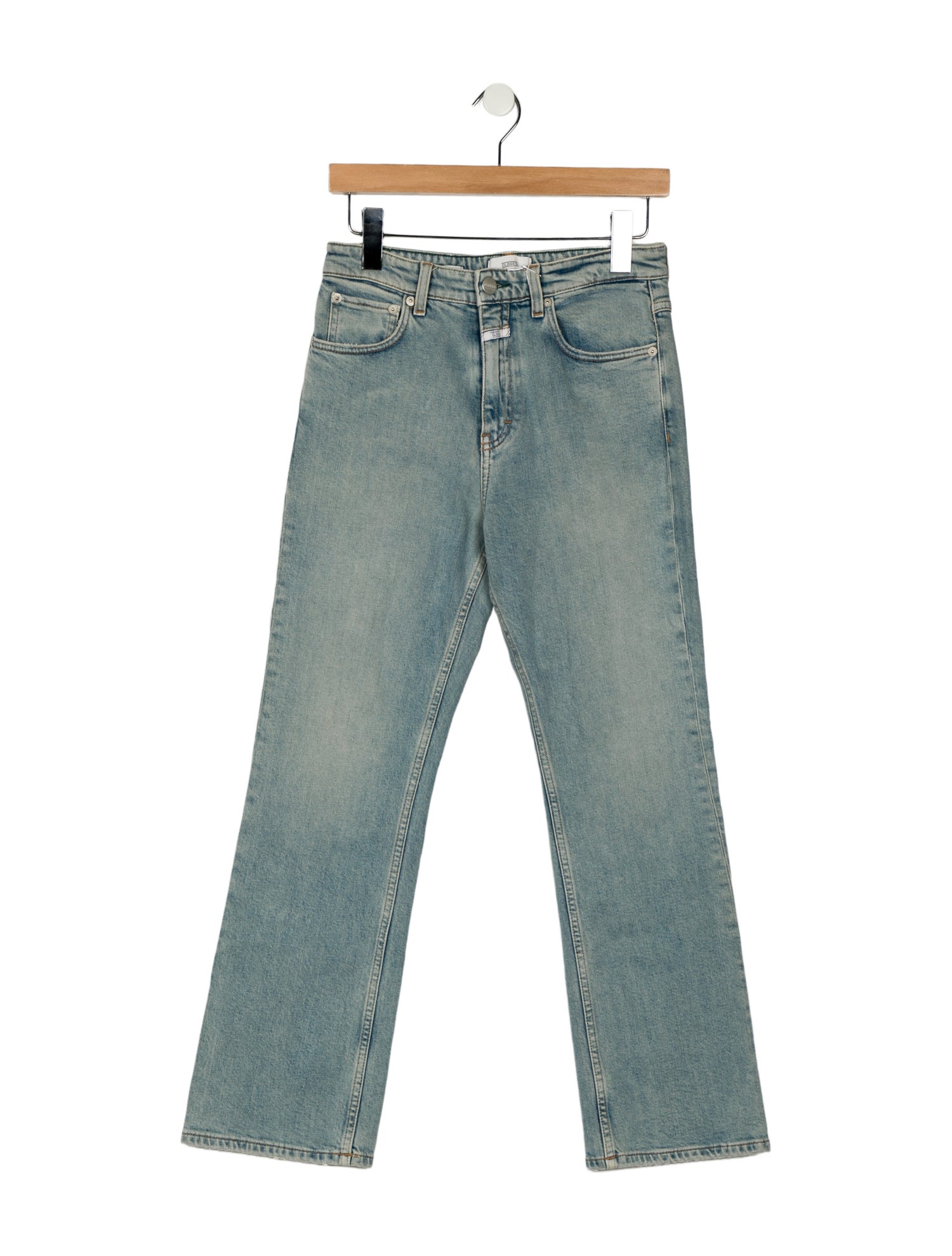 Closed High-Rise Straight Leg Jeans w/ Tags
