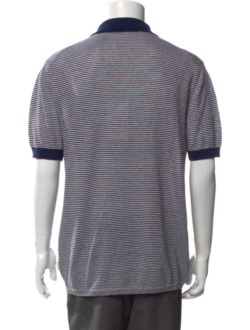 Closed Linen Striped Polo Shirt