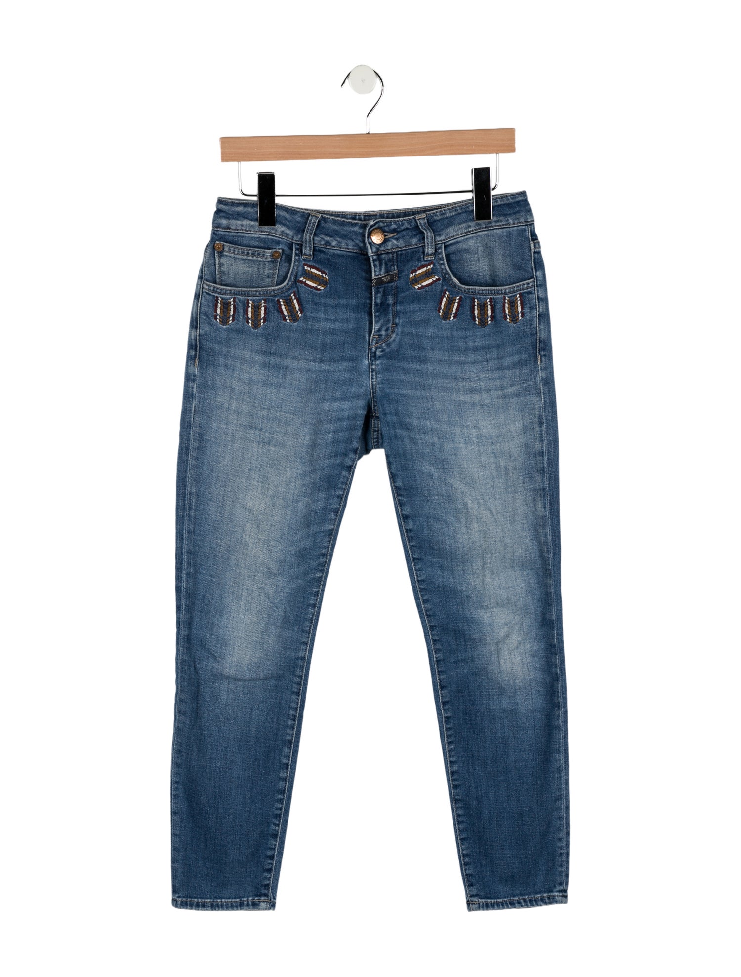 Closed Mid-Rise Skinny Leg Jeans