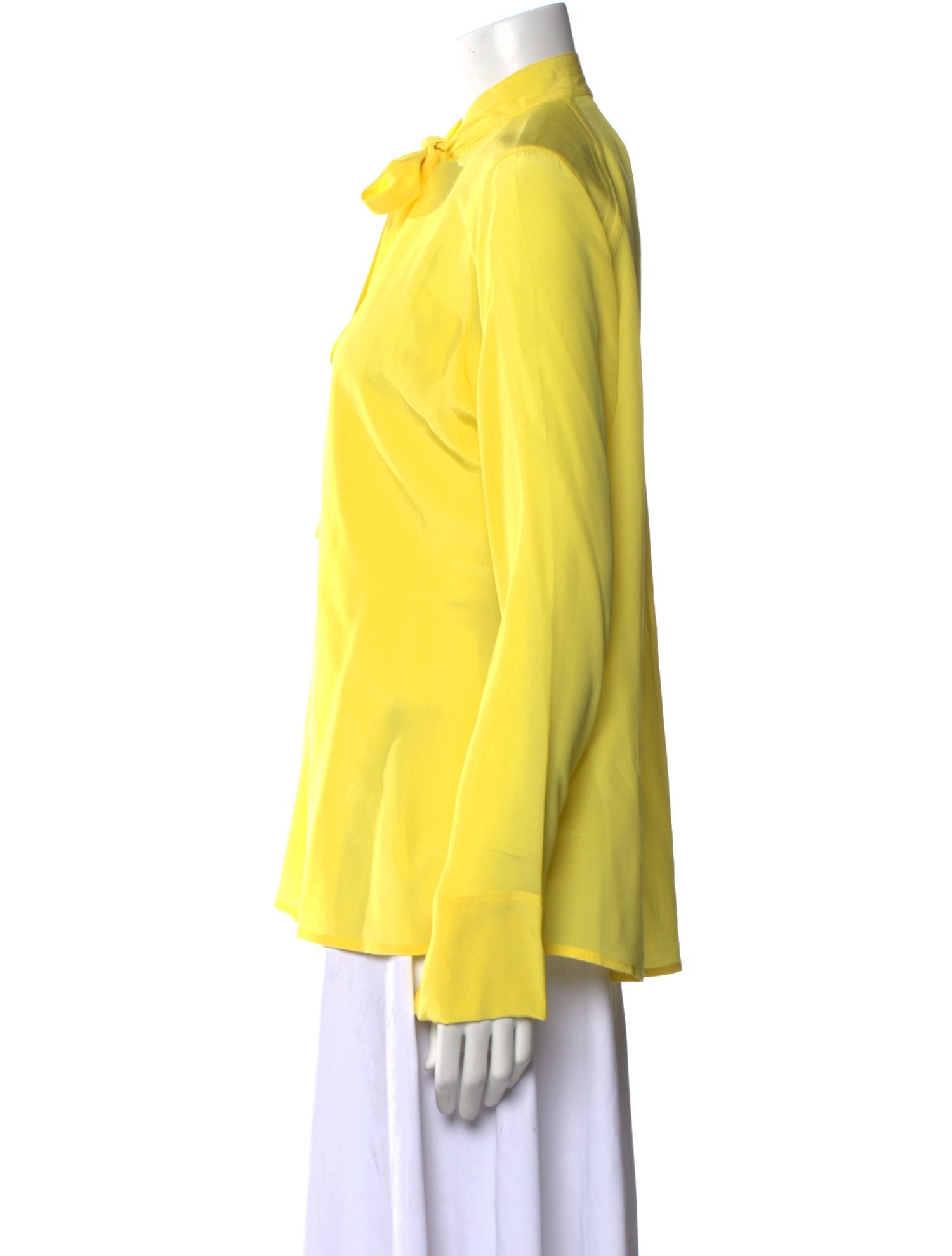 Closed Silk V-Neck Blouse