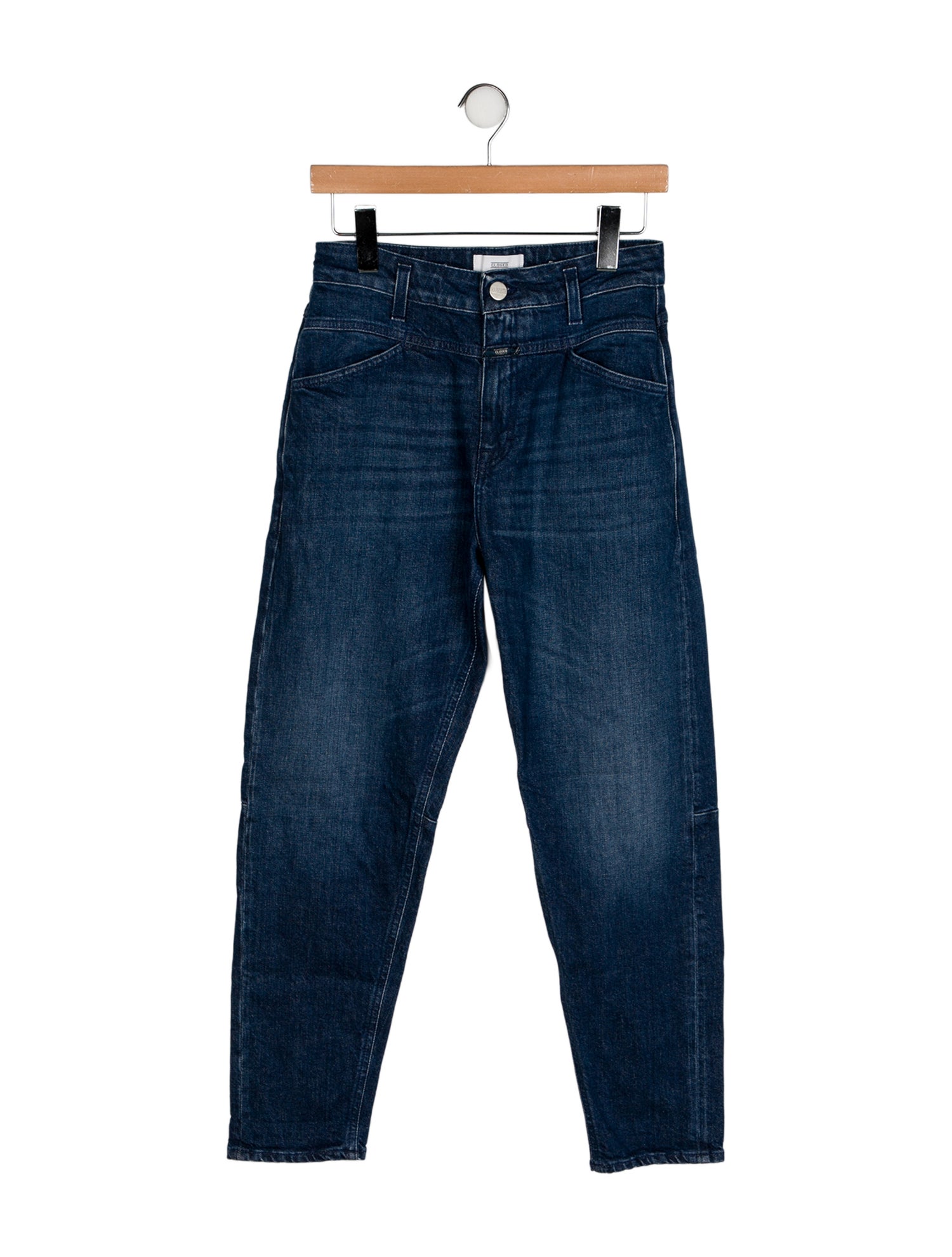 Closed High-Rise Straight Leg Jeans