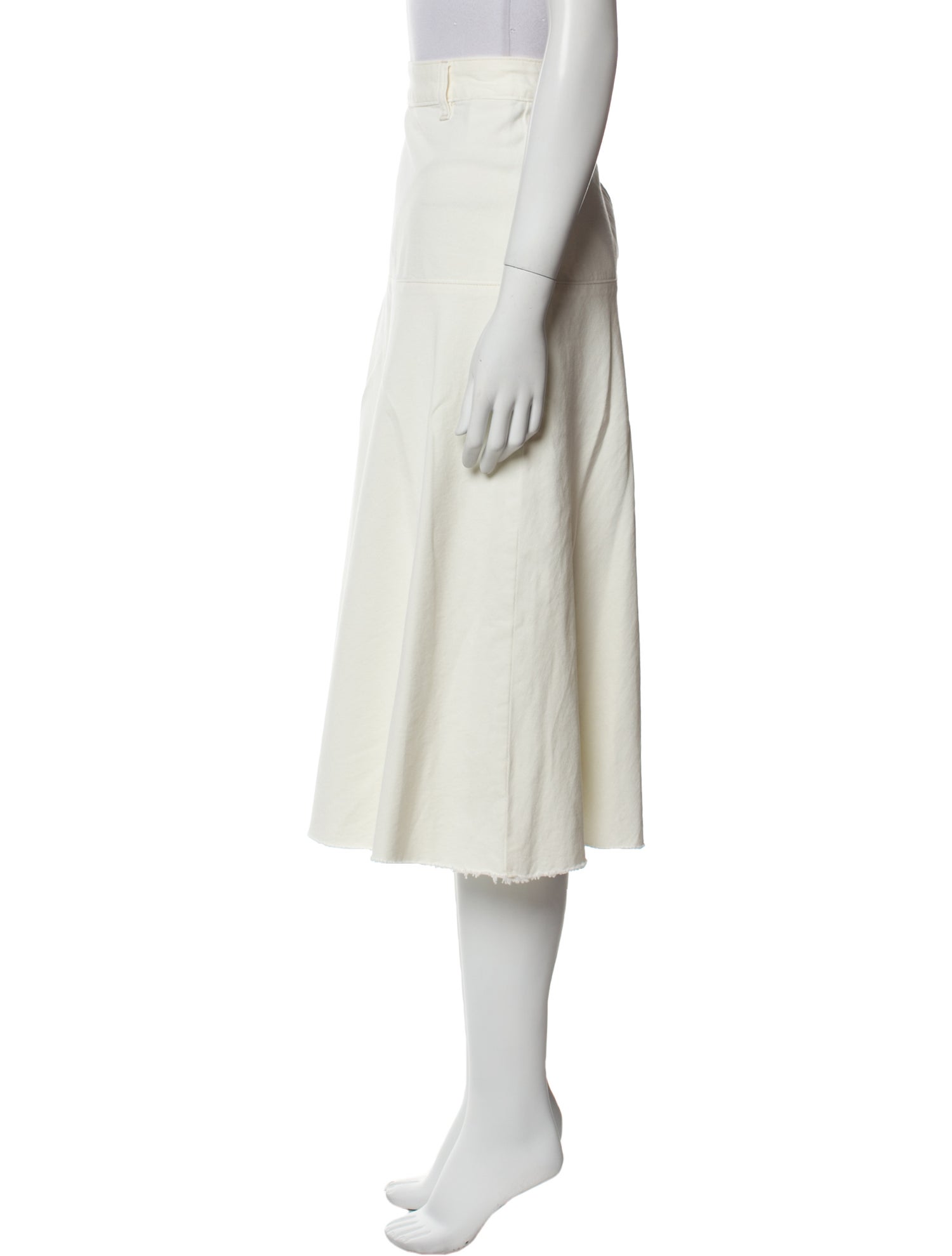 Closed Midi Length Skirt