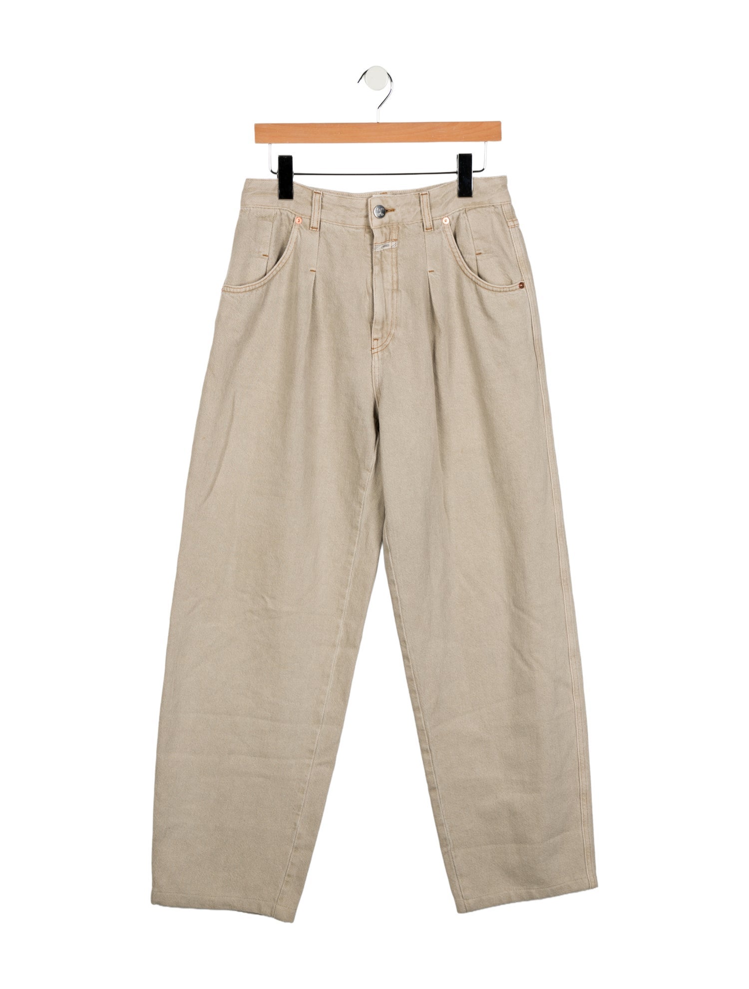 Closed High-Rise Wide Leg Jeans