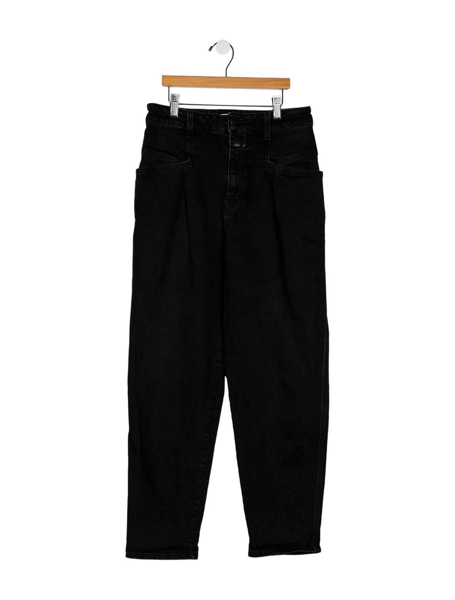 Closed High-Rise Straight Leg Jeans
