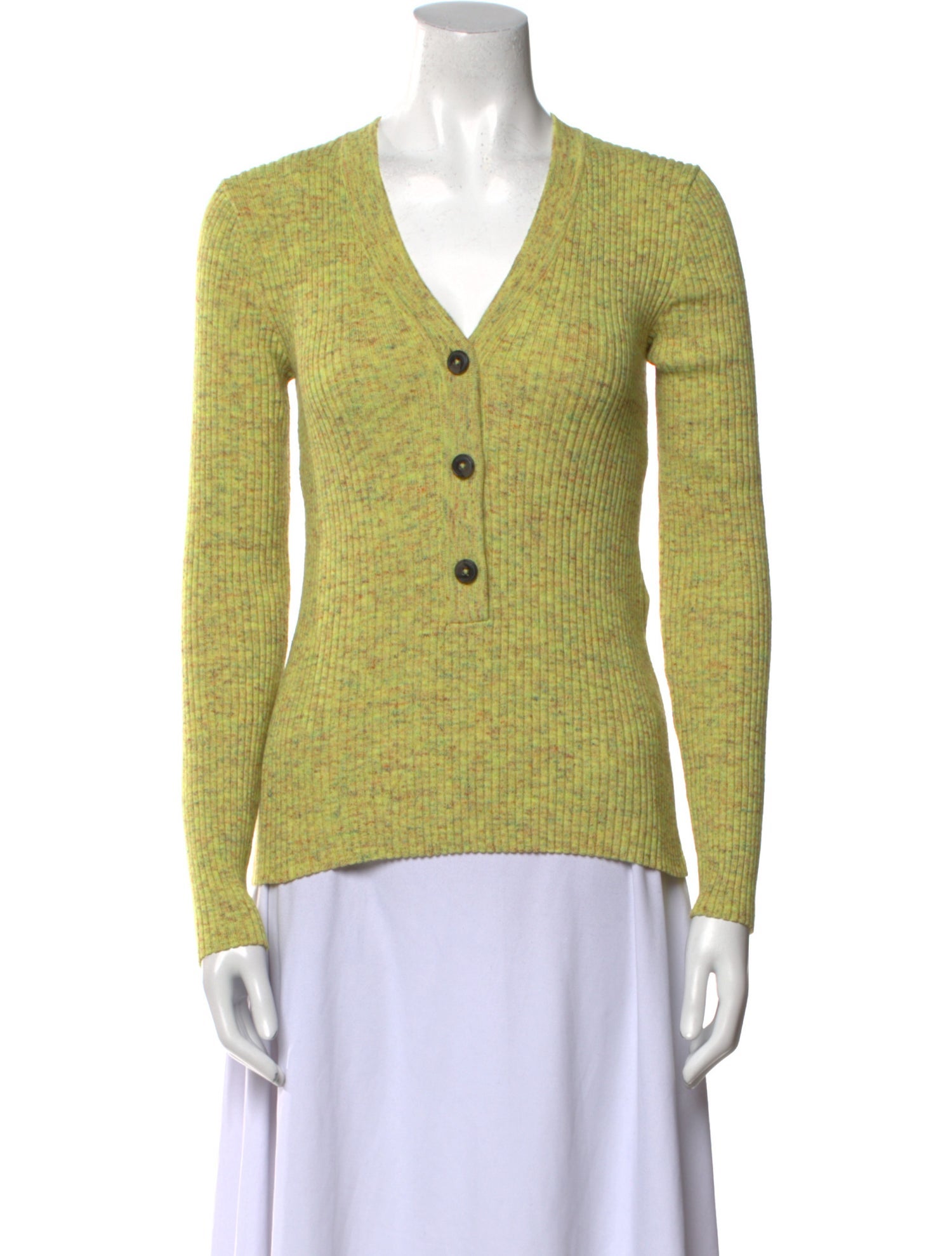 Closed V-Neck Sweater