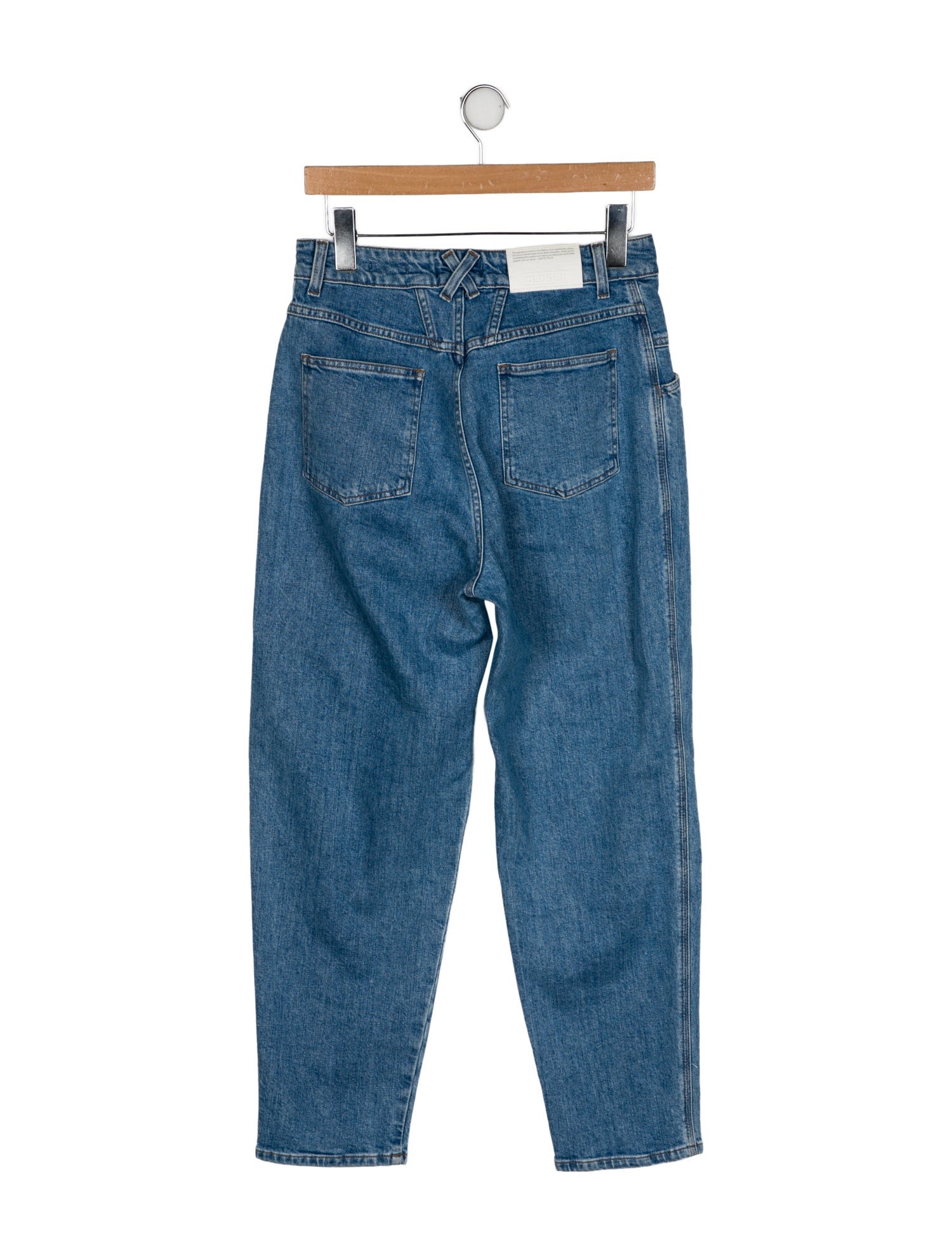 Closed High-Rise Straight Leg Jeans
