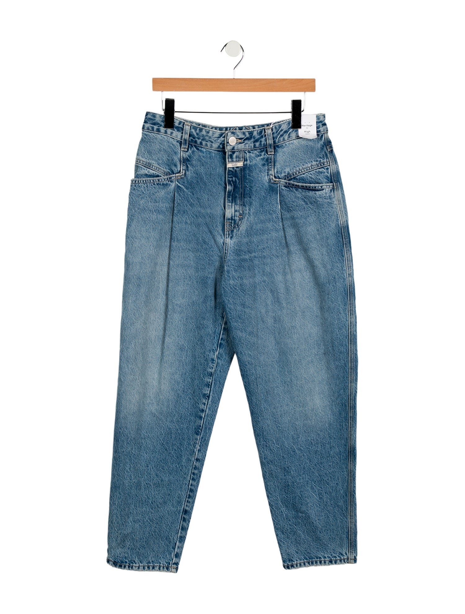 Closed High-Rise Straight Leg Jeans w/ Tags