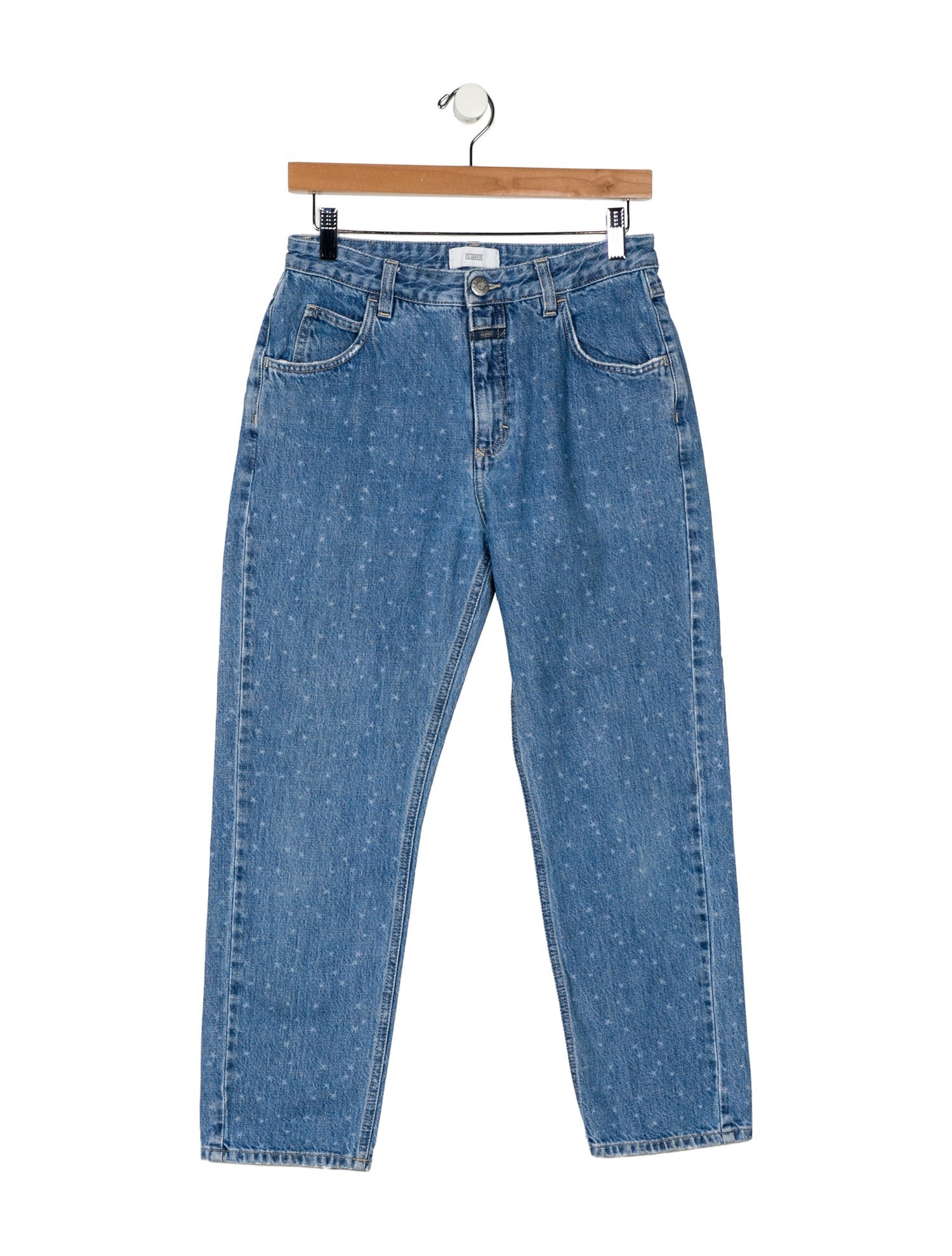Closed High-Rise Straight Leg Jeans