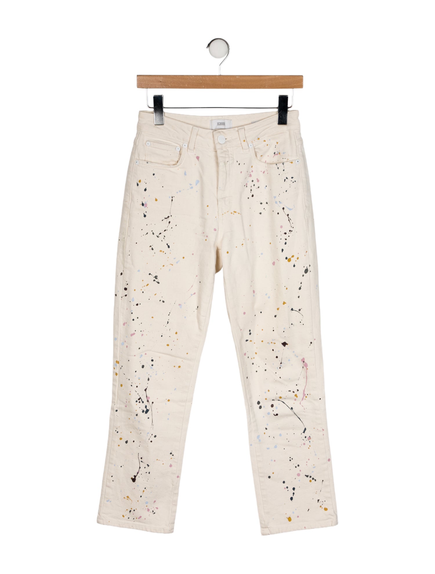 Closed Mid-Rise Straight Leg Jeans