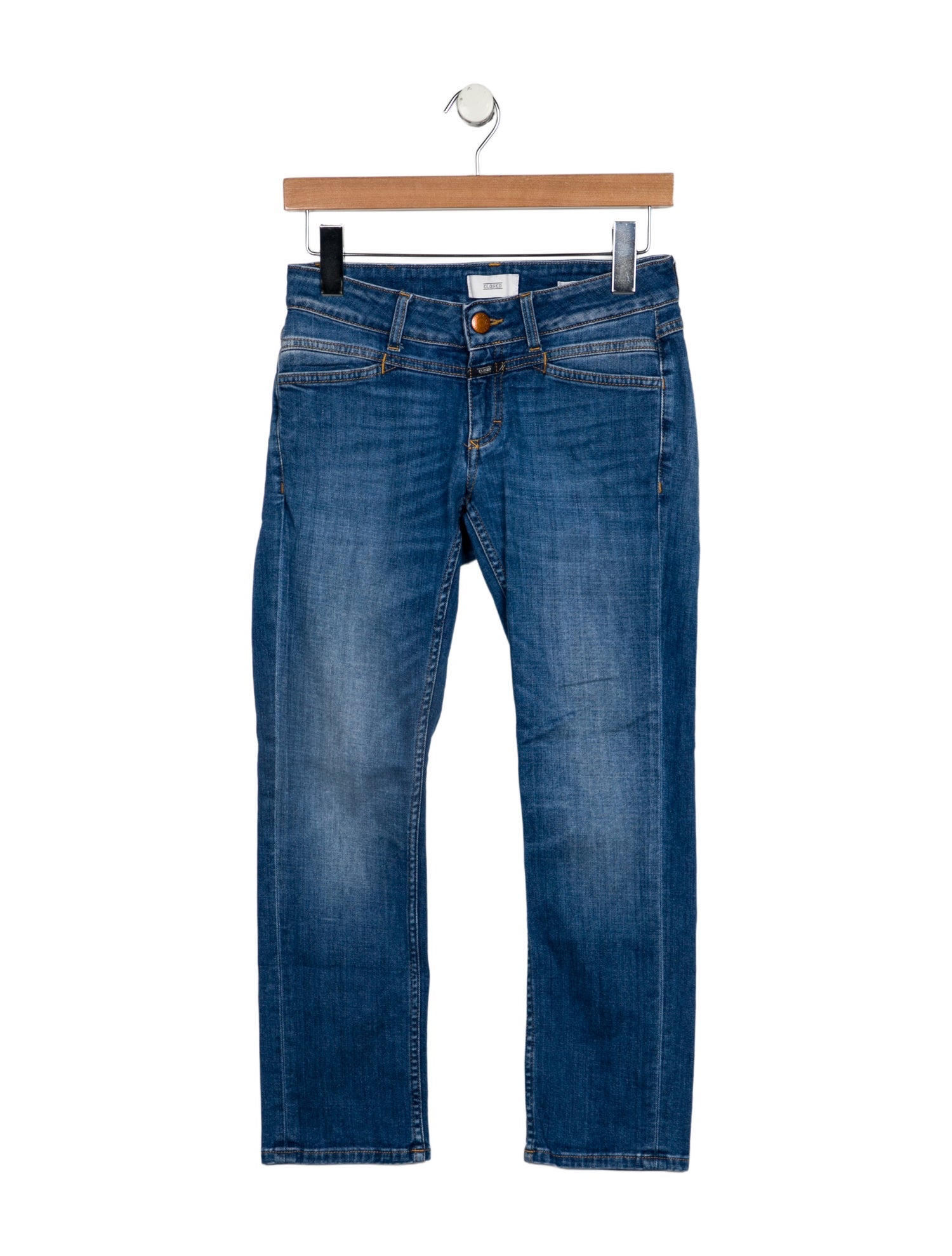 Closed Low-Rise Straight Leg Jeans