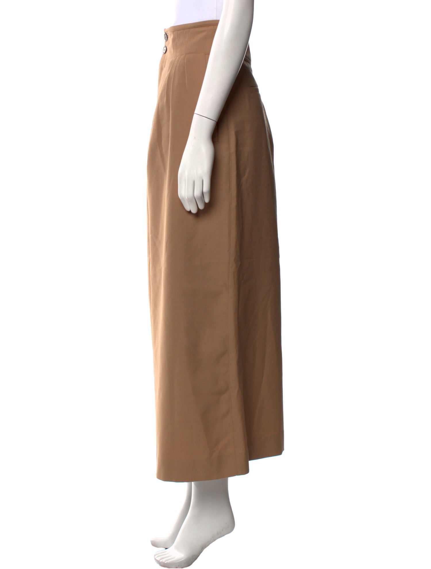 Closed Nylon Wide Leg Pants