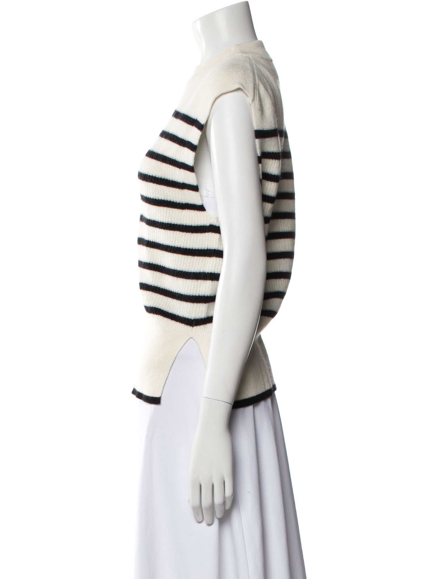 Closed Wool Striped Sweater