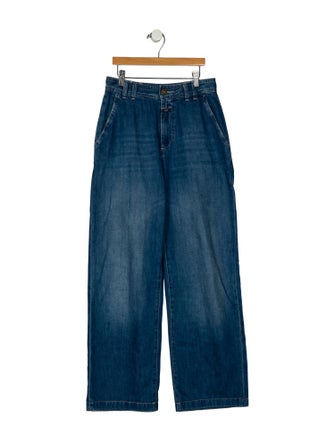 Closed High-Rise Wide Leg Jeans
